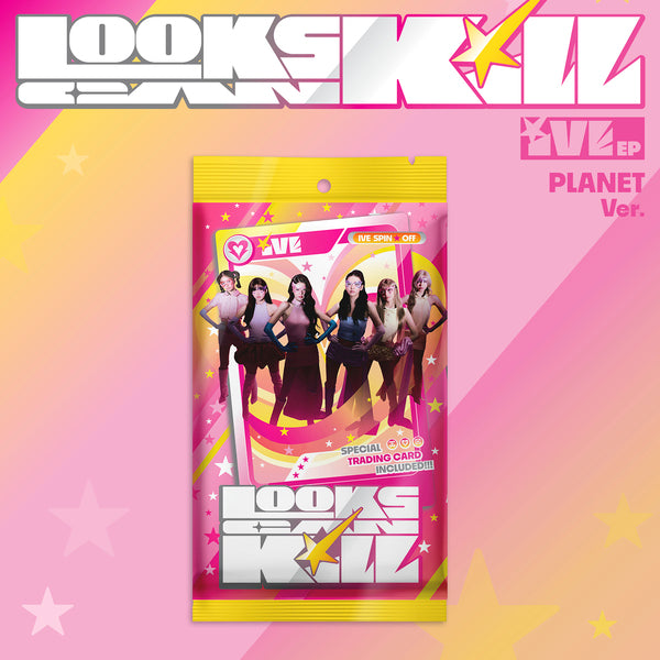 【預購】IVE - EP[LOOKS CAN KILL] PLANET卡包（限量版）