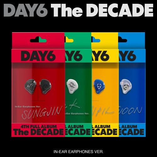 【現貨】Day6 - The DECADE專輯 (In-Ear耳機版)