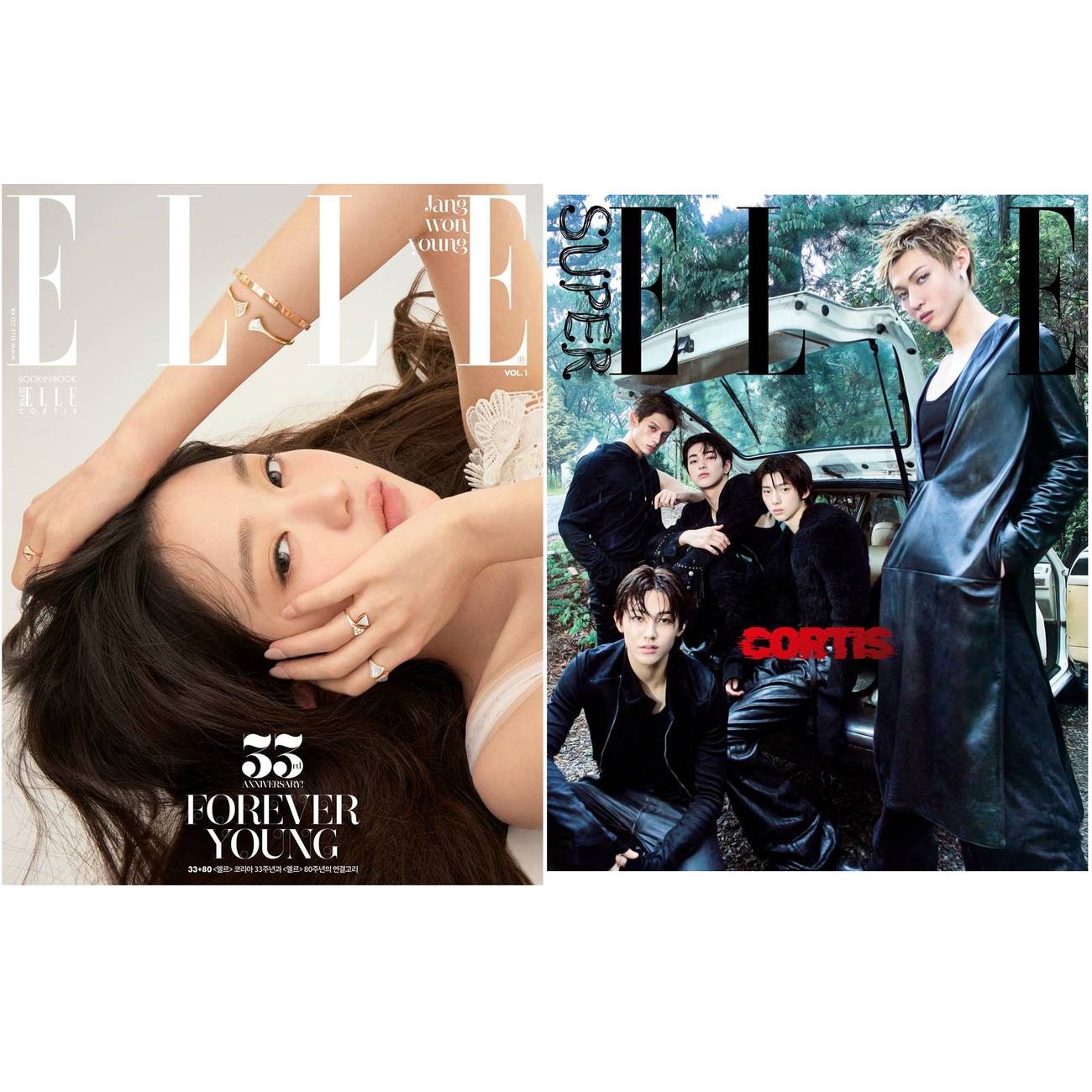 【現貨】ELLE - [張員瑛] （書中書CORTIS） 2025.11月號雜誌