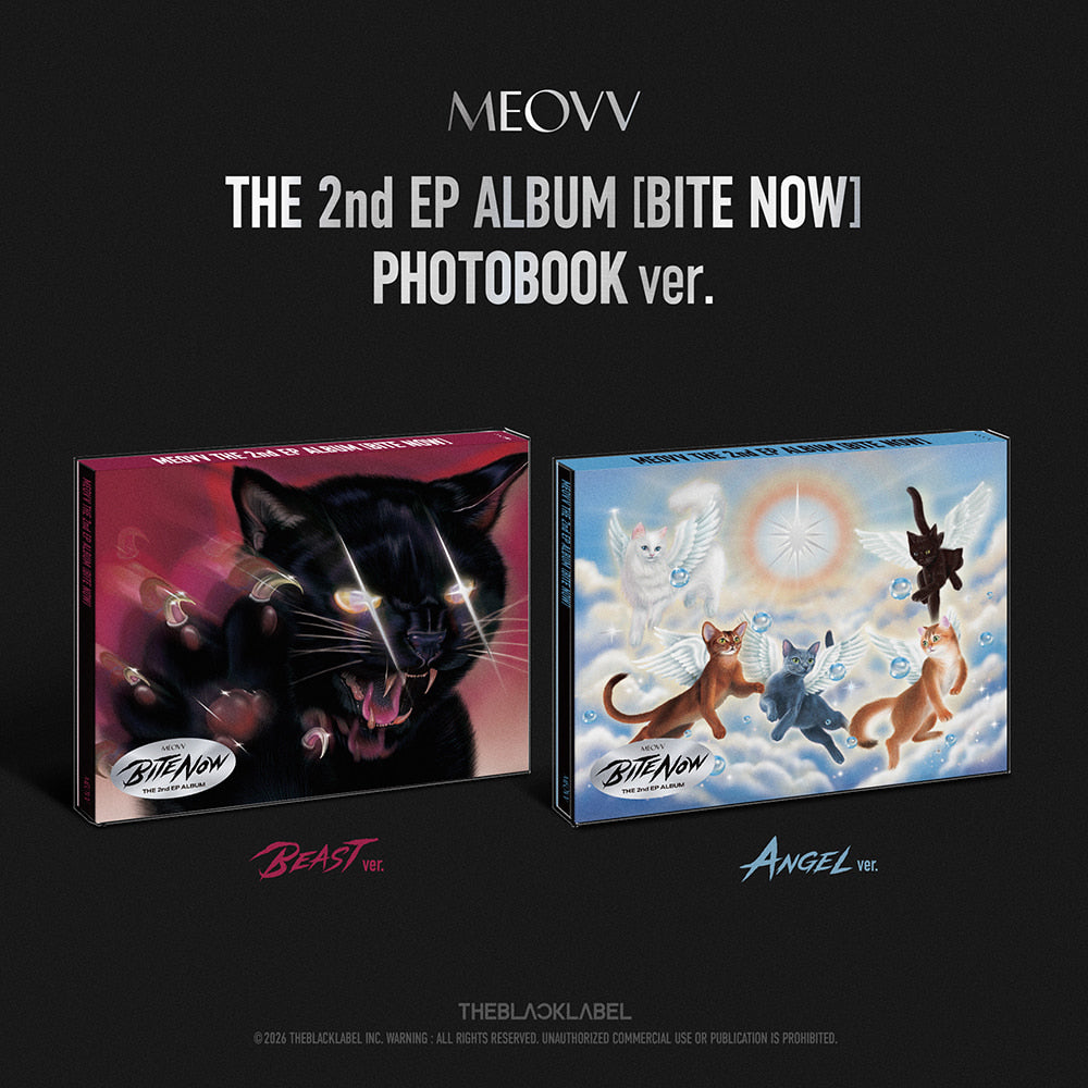 【親簽現貨】MEOVV - THE 2ND EP ALBUM [BITE NOW] (美專親簽)