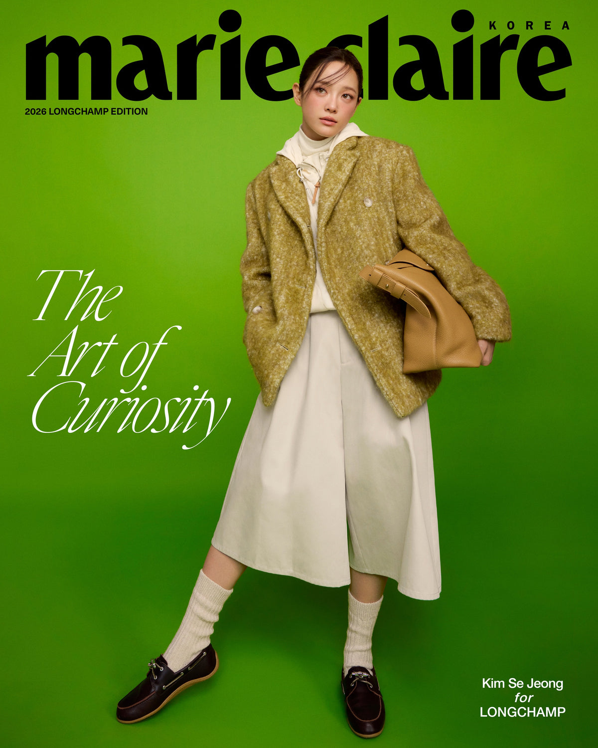 【預購】金世正 - marie claire 2026 LONGCHAMP 雜誌