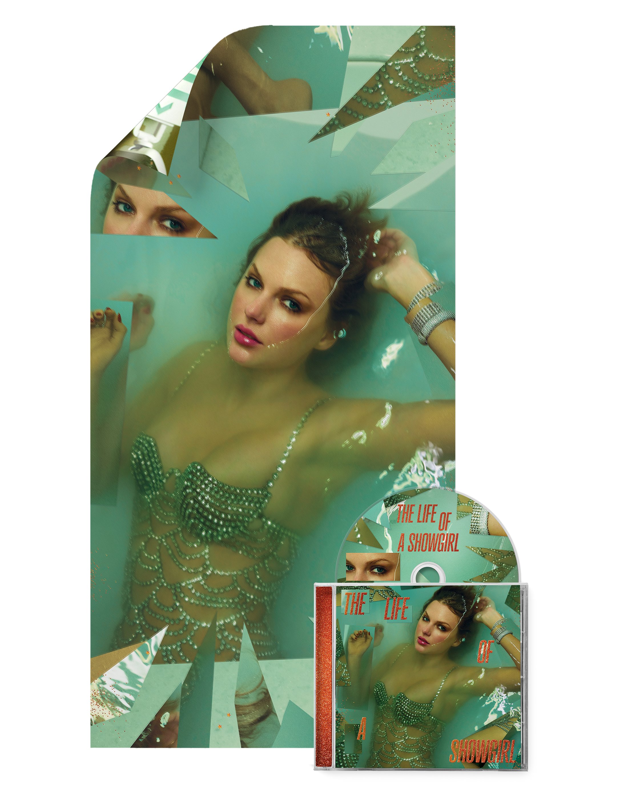 【預購】Taylor Swift - THE LIFE OF A SHOWGIRL CD（含海報）