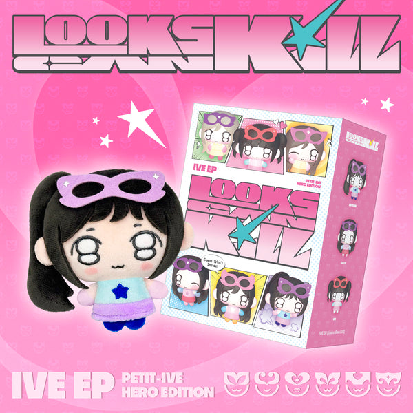 【預購】IVE - EP[LOOKS CAN KILL] 娃專（限量版）