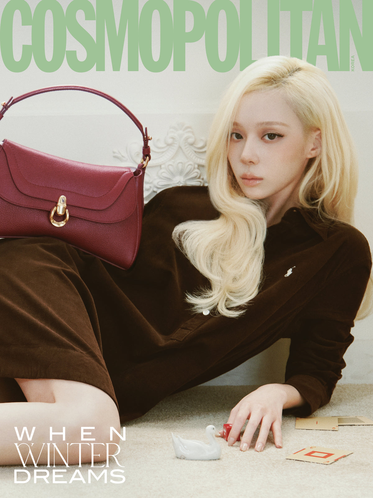 【預購】aespa Winter - COSMOPOLITAN 2026.10 雜誌