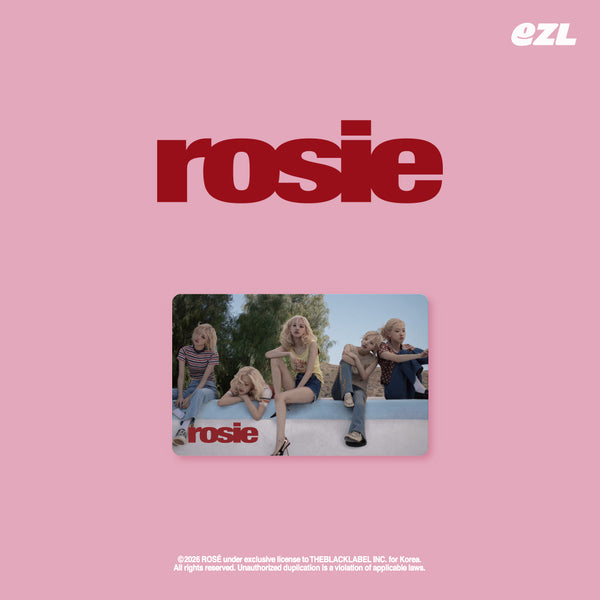 【預購】BLACKPINK ROSÉ -  EZL 多功能交通卡