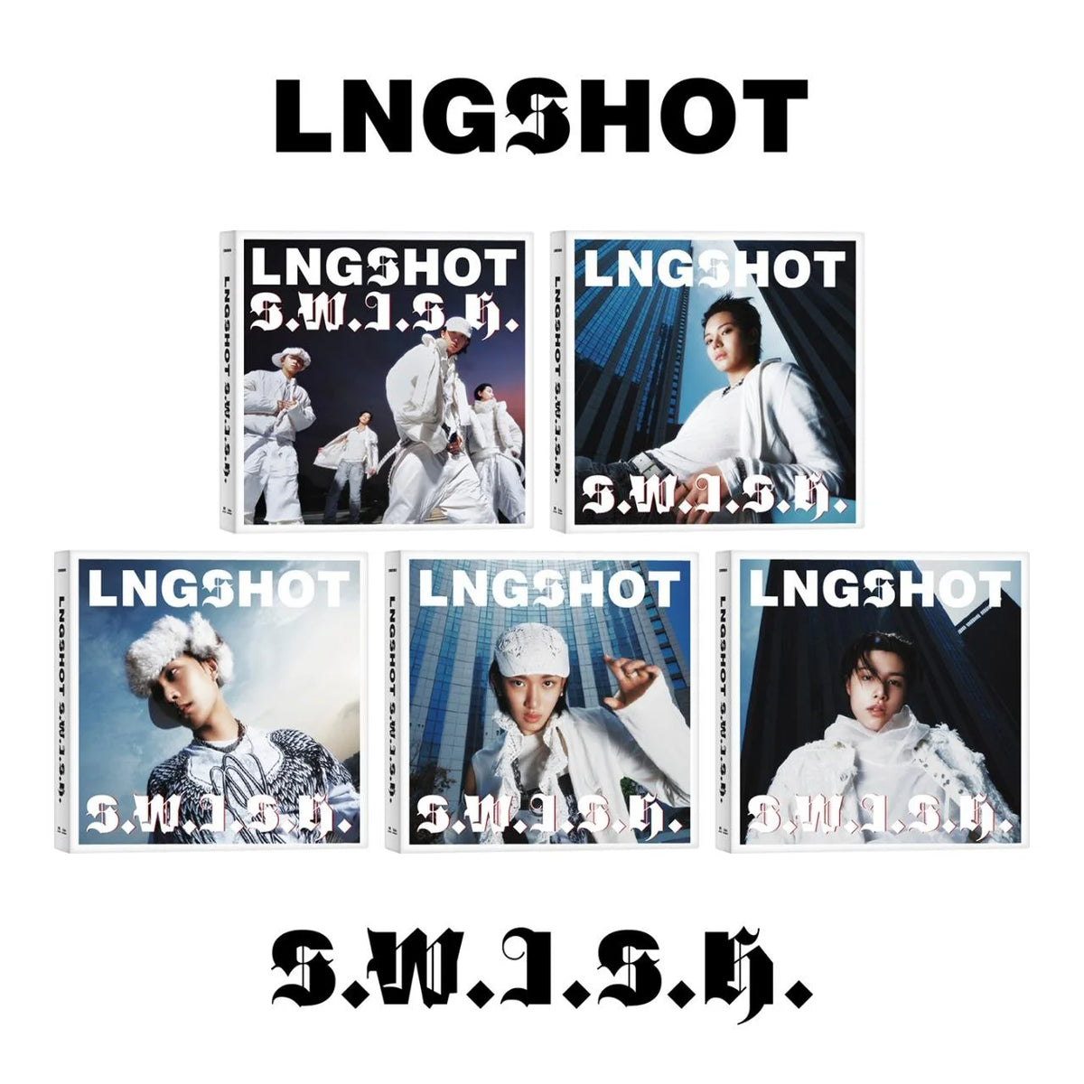 【預購】LNGSHOT - 迷你二輯[S.W.I.S.H]（含Makestar特典）