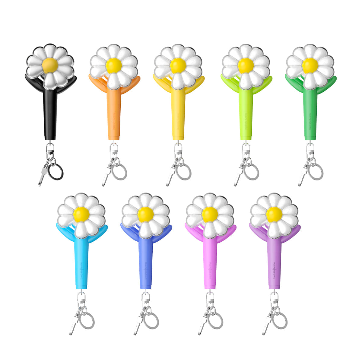 【預購】G-DRAGON - 世巡各色官方應援手燈鑰匙圈（黑色除外）