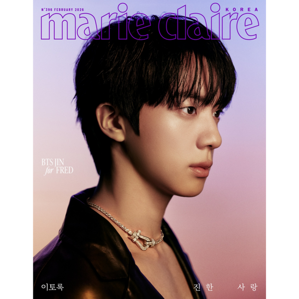 【預購】marie claire Korea - 2026.02 ‘BTS JIN’ 封面雜誌