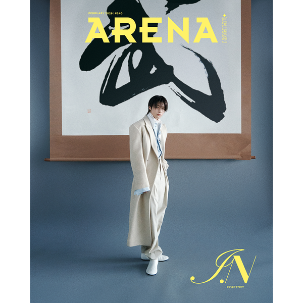 【預購】ARENA HOMME - 2026.02 ‘StrayKids I.N / MEOVV Sooin’ 封面雜誌