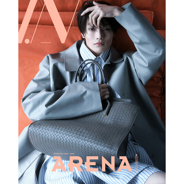 【預購】ARENA HOMME - 2026.02 ‘StrayKids I.N / MEOVV Sooin’ 封面雜誌
