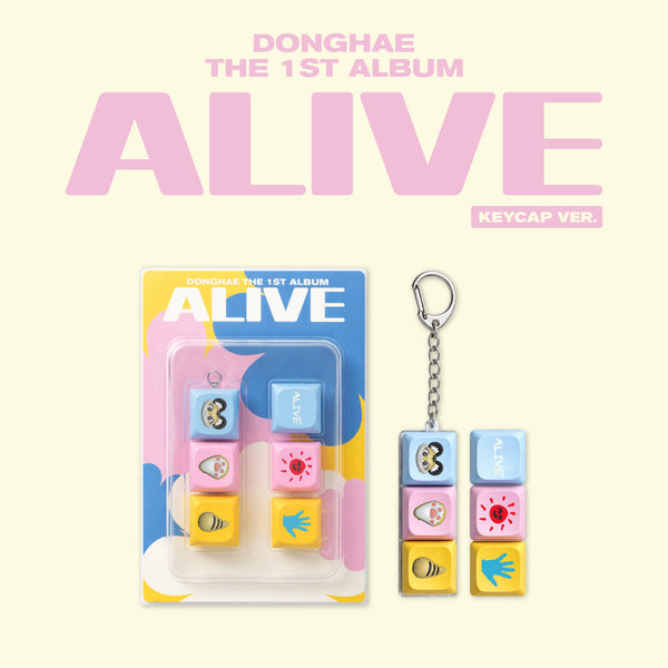 【預購】DONGHAE - 正規一輯[ALIVE] KeyCap Ver. （含特典）