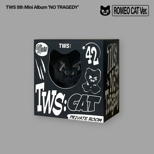 【預購】TWS - 迷你五輯[NO TRAGEDY] ROMEO CAT 娃專