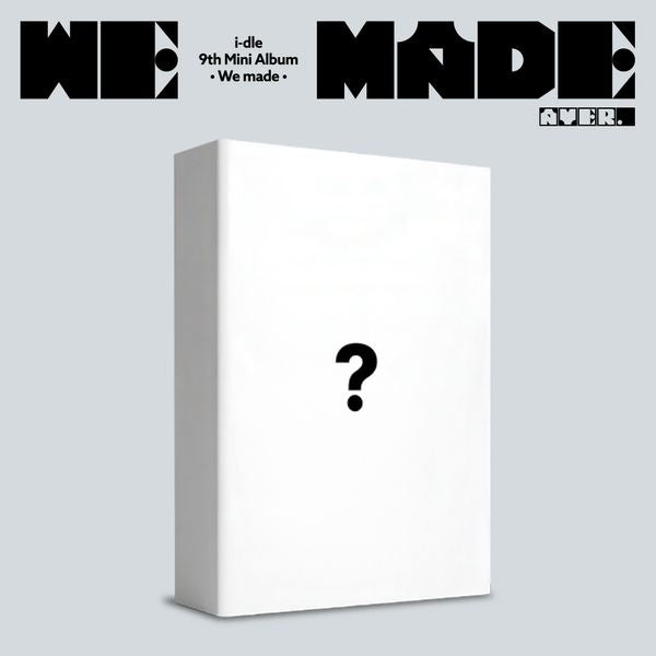 【預購】i-dle - 迷你九輯[We made] A、B版（含K4特典）