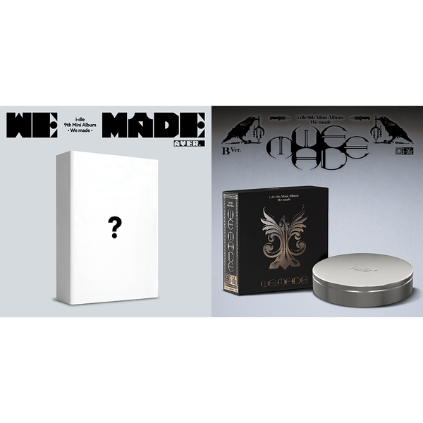 【預購】i-dle - 迷你九輯[We made] A、B版（含K4特典）