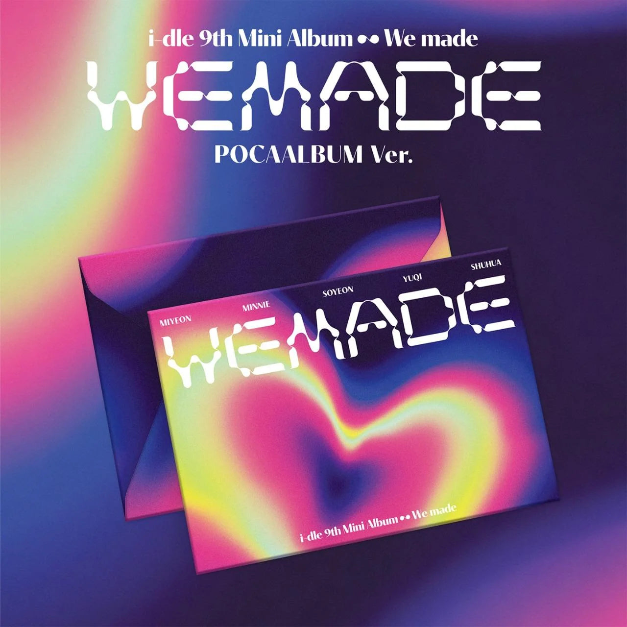 【預購】i-dle - 迷你九輯[We made] POCAALBUM版（含Makestar特典）