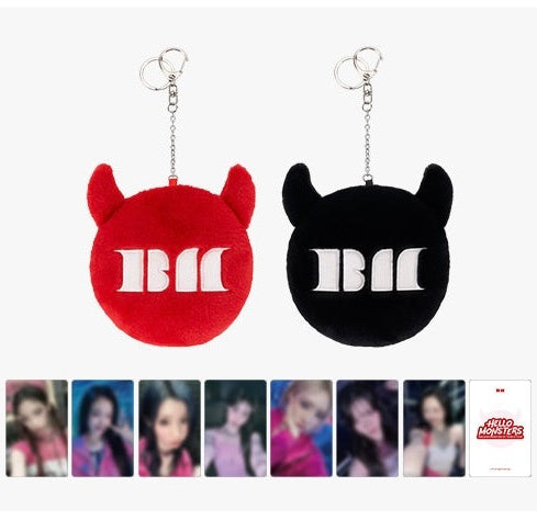 【現貨】[HELLOMONSTERS] BABYMONSTER horn plush pouch keyring鑰匙圈
