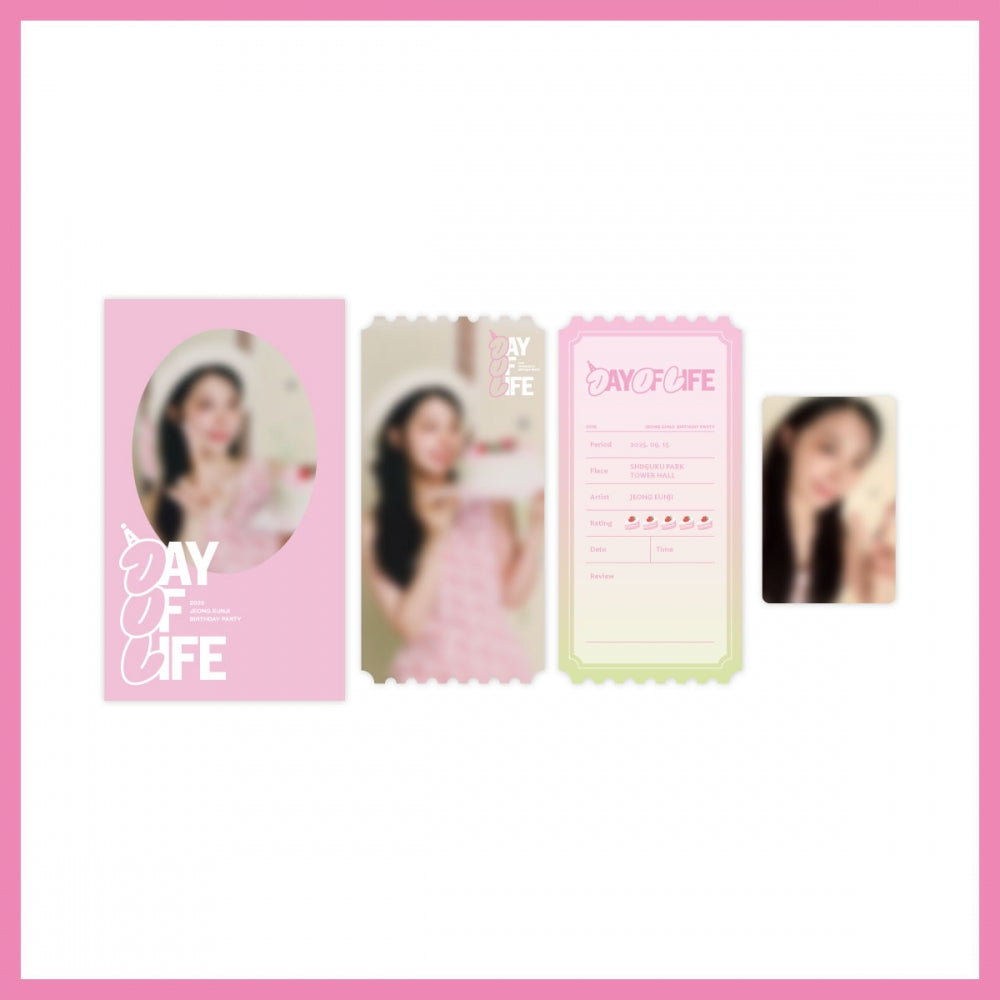 【預購】JEONG EUNJI - 2025 Birthday Party [A Day Of Life] in Tokyo 周邊商品