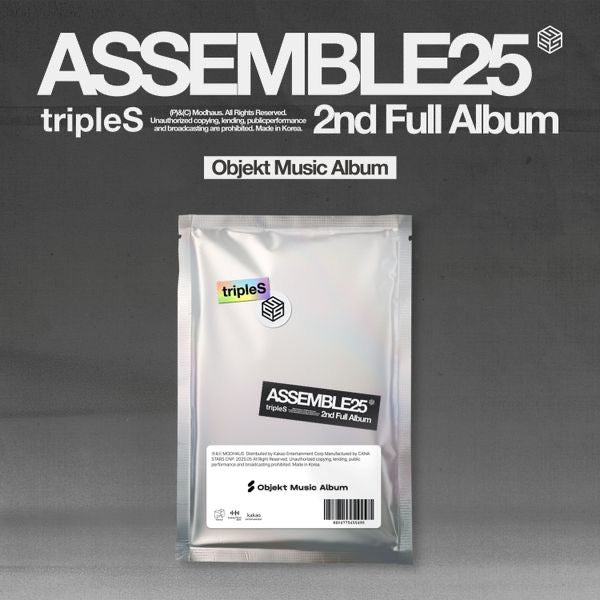 【現貨】tripleS 2nd Full Album ASSEMBLE25 (Objekt Music Album)