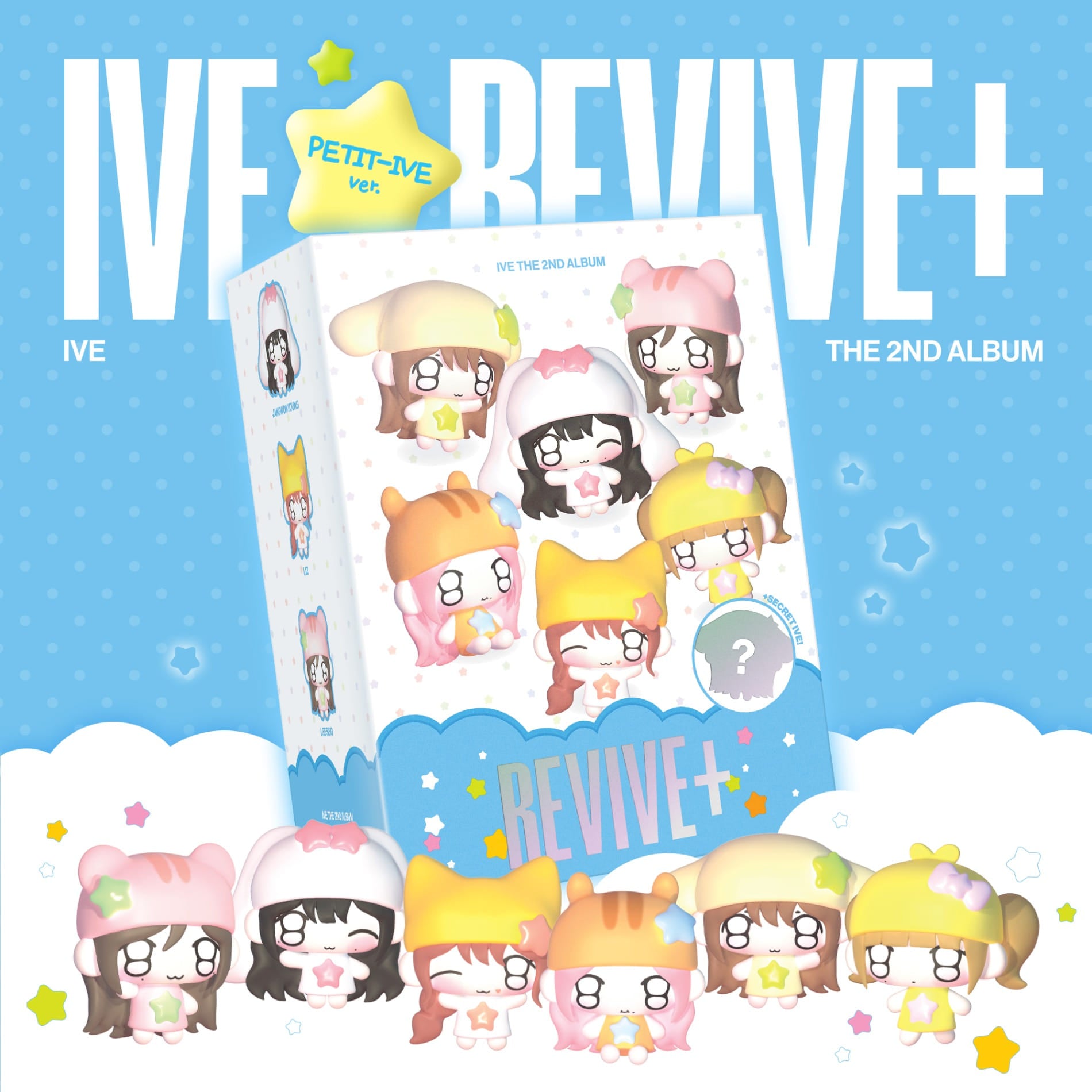 Revive 【限量預購】IVE - THE 2ND ALBUM REVIVE+ 娃專盲盒(PETIT-IVE Ver.) – Dalra.