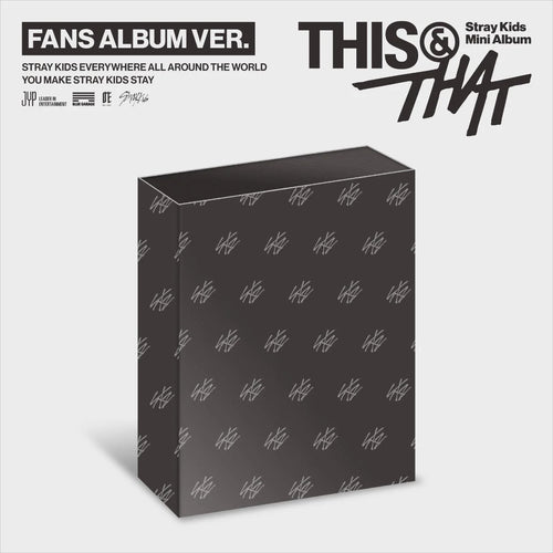 【現貨】 Stray Kids - 迷你10輯 [THIS & THAT]（FANS SHOP 特典，買越多送越多）